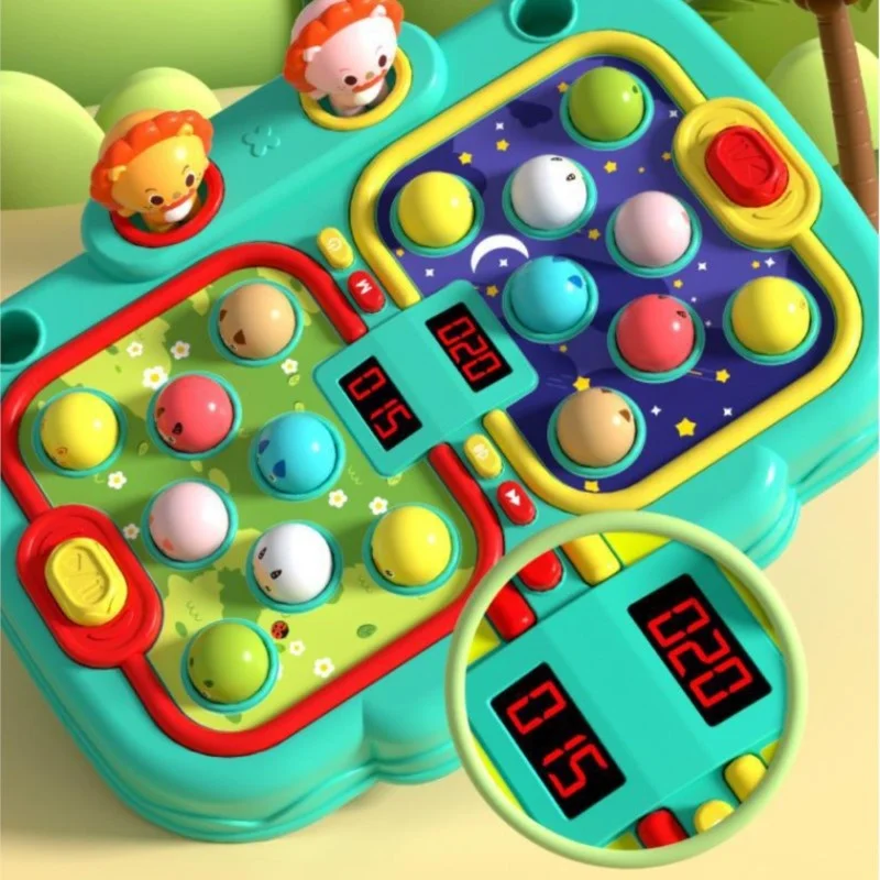 Doki brinquedo-terra elétrica Hog Tabletop jogo, duas pessoas Battle Game Console, cruzamento de nível infantil, venda quente, 2024