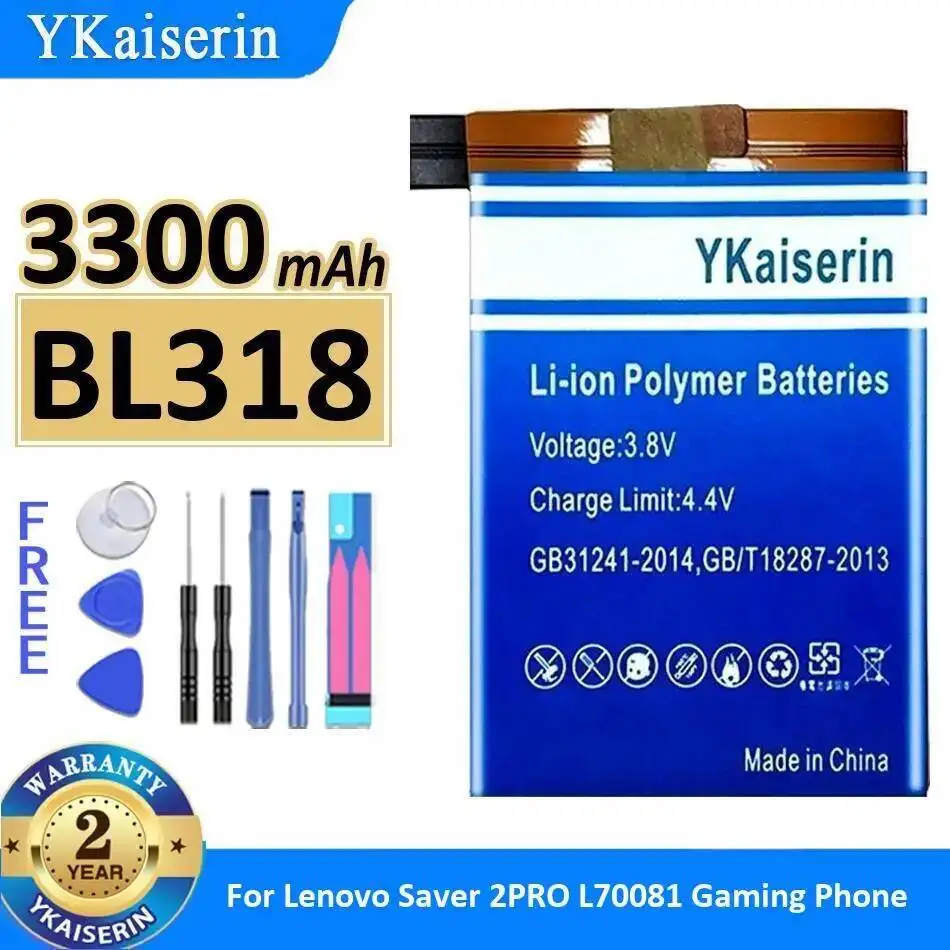 

BL318 For Lenovo Saver 2 Pro L70081 Stable Mobile Phone Battery 3300Mah