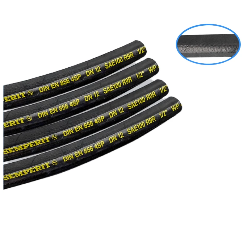 

XOJOX Excavator Parts For Two Layers And Four Layers Of Steel Wire Pipes High-Pressure Rubber Oil Pipes Ultra-High Hydraulic