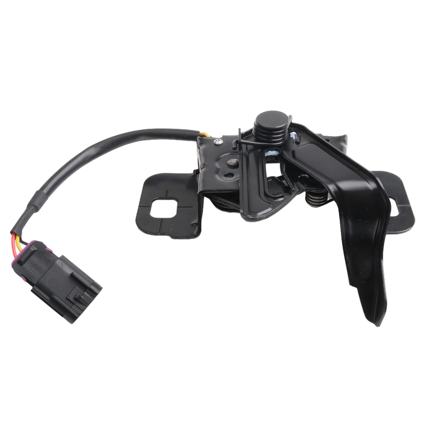 Vehicle Repair Bonnet Release Latch Engine Hood Latch Black Quick Installation Replacement Installation Wear-resistant
