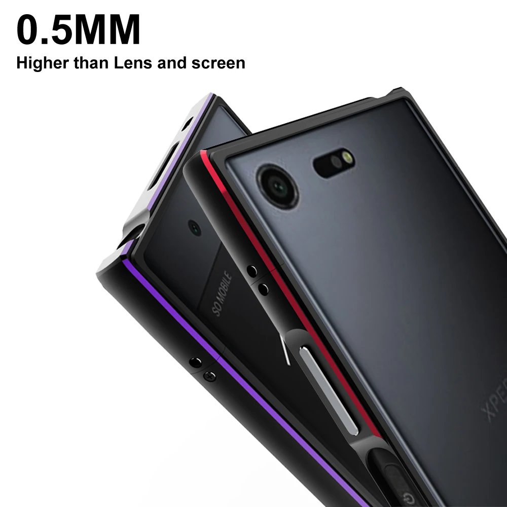 Luxury Metal Case For Sony Xperia XZ Premium Bumper G8142, G8141, SO-04K, SO-04J Original Aluminum Frame XZP 5.5 Funda