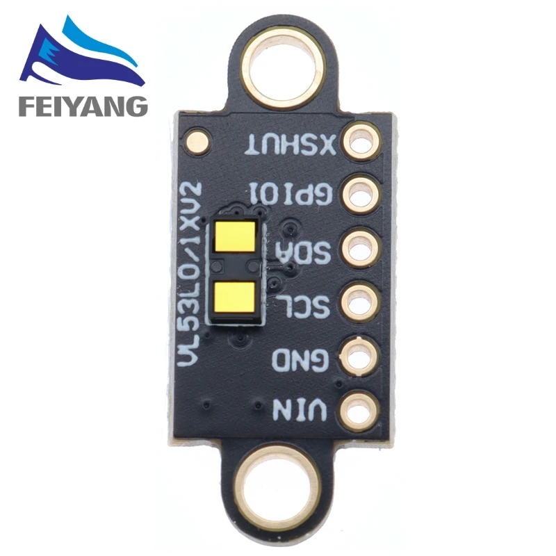 1PCS VL53L1X VL53LO Laser Ranging Flight Time Sensor Module Distance 400cm Measurement Extension Board Module CJMCU-531