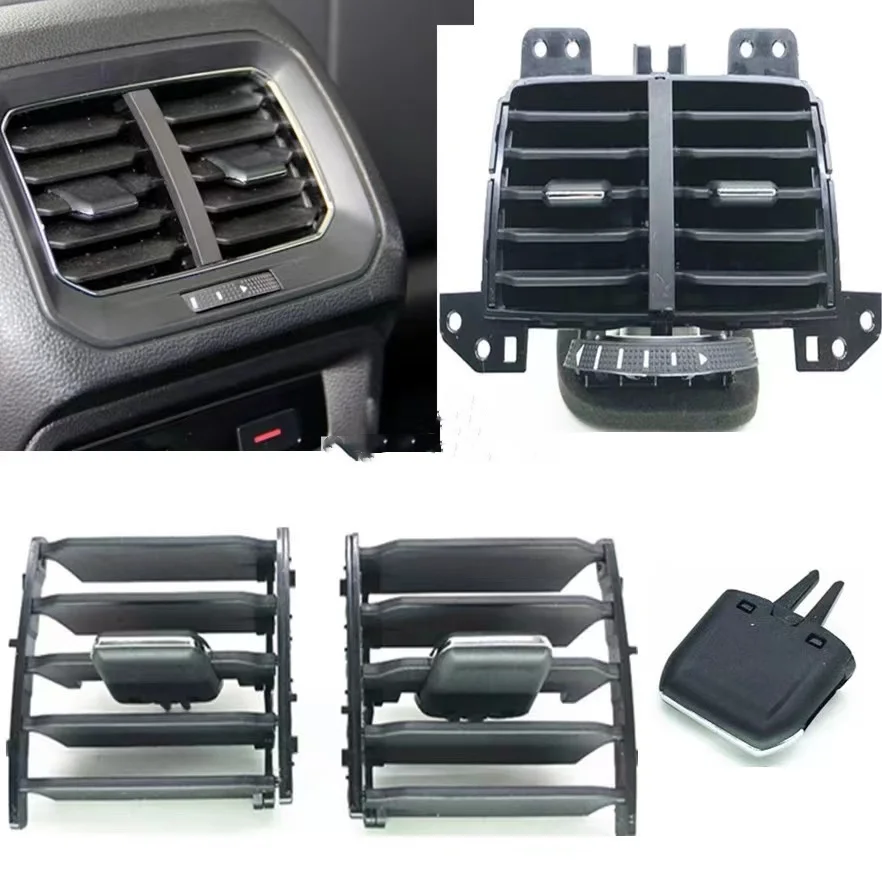 Rear Air Conditioner Outlet A/C Air Conditioning Vents Tab Clip Repair Kit For VW Tiguan MK2 2017 2018 2019 2020 2021 