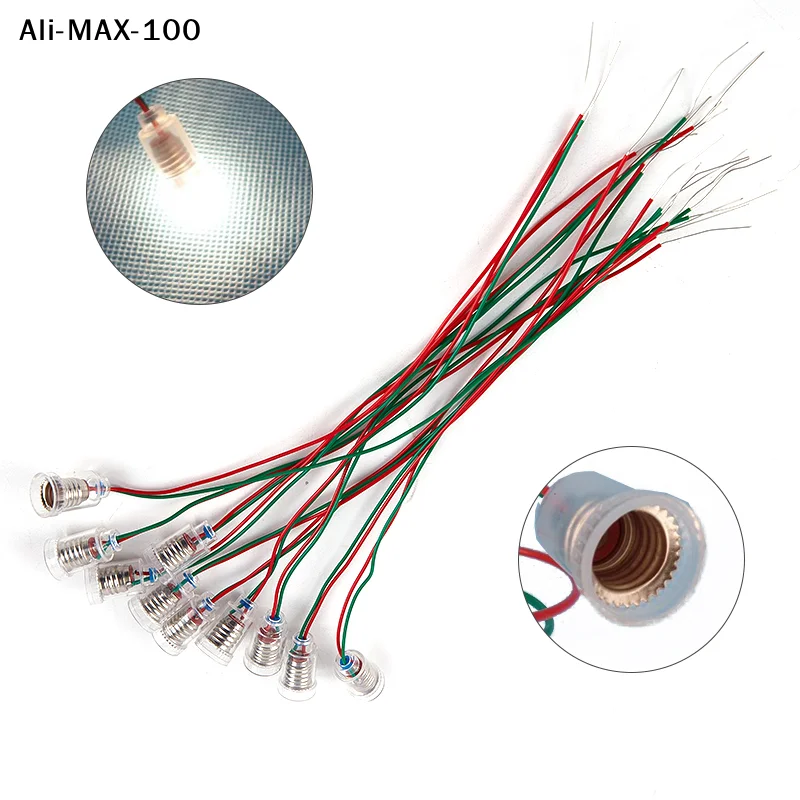 【Ays】10Pcs E10 Lamp…