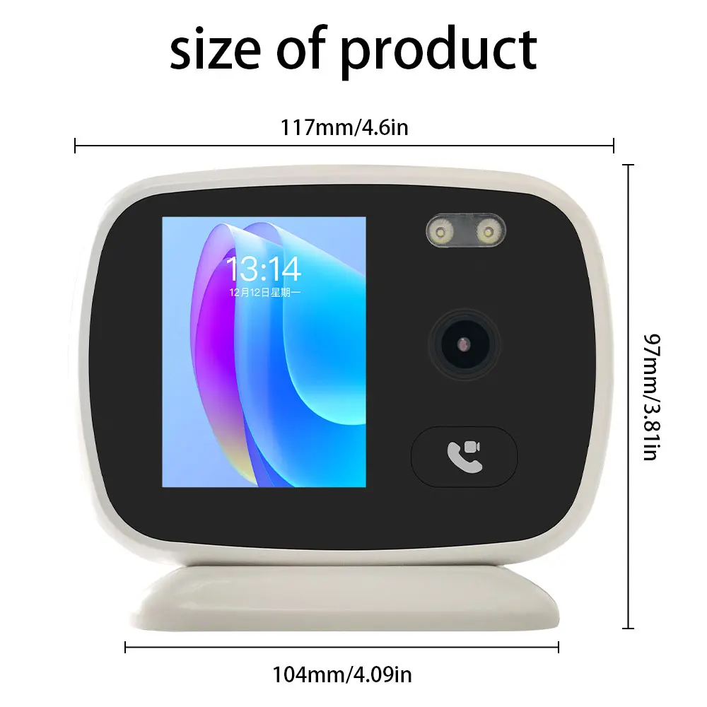 Smart Wifi Remote Handy Zwei-Wege-Video Dialog ältere Kinder Überwachung zu Hause Handy High-Definition-Remote-Kamera