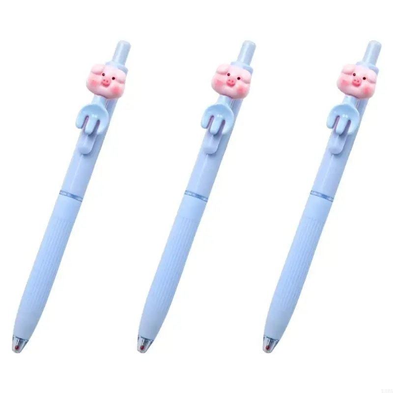 3Pcs/pack Gel Pens Quick-Drying 0.5mm Fine Point Neutral Pen Gel Pen Set