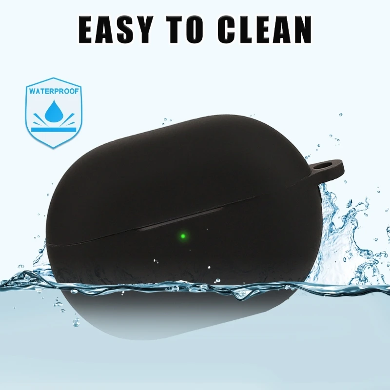 Capa fone ouvido capa à prova choque pele Antiscratch Guard lavável Habitação macia Prevenção danos causados para