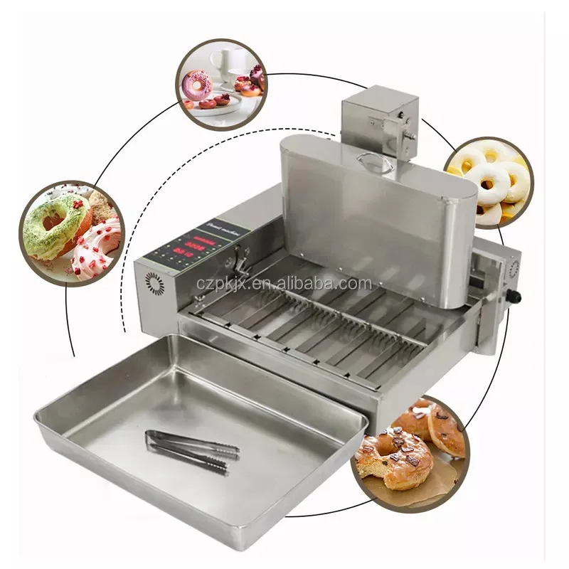 

6 Rows Automatic Mini Doughnut Donut Maker Machine