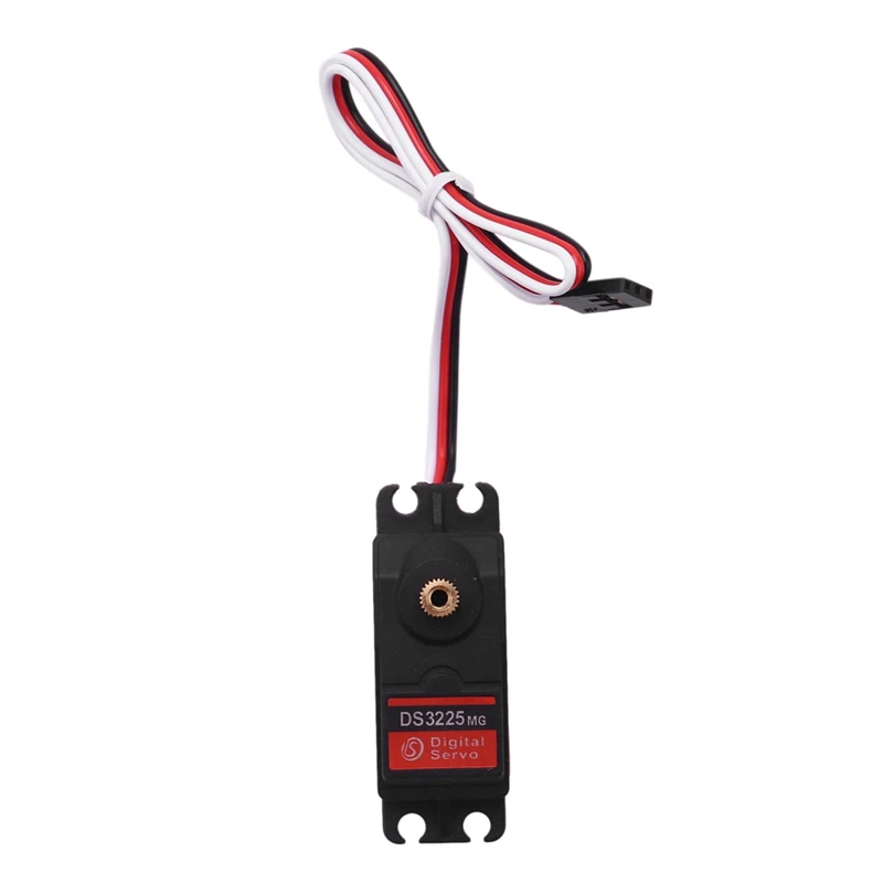 6X 25KG Digital Servo Full Metal Gear High Torque Waterproof For RC Car Crawler Robot Control Angle 270°