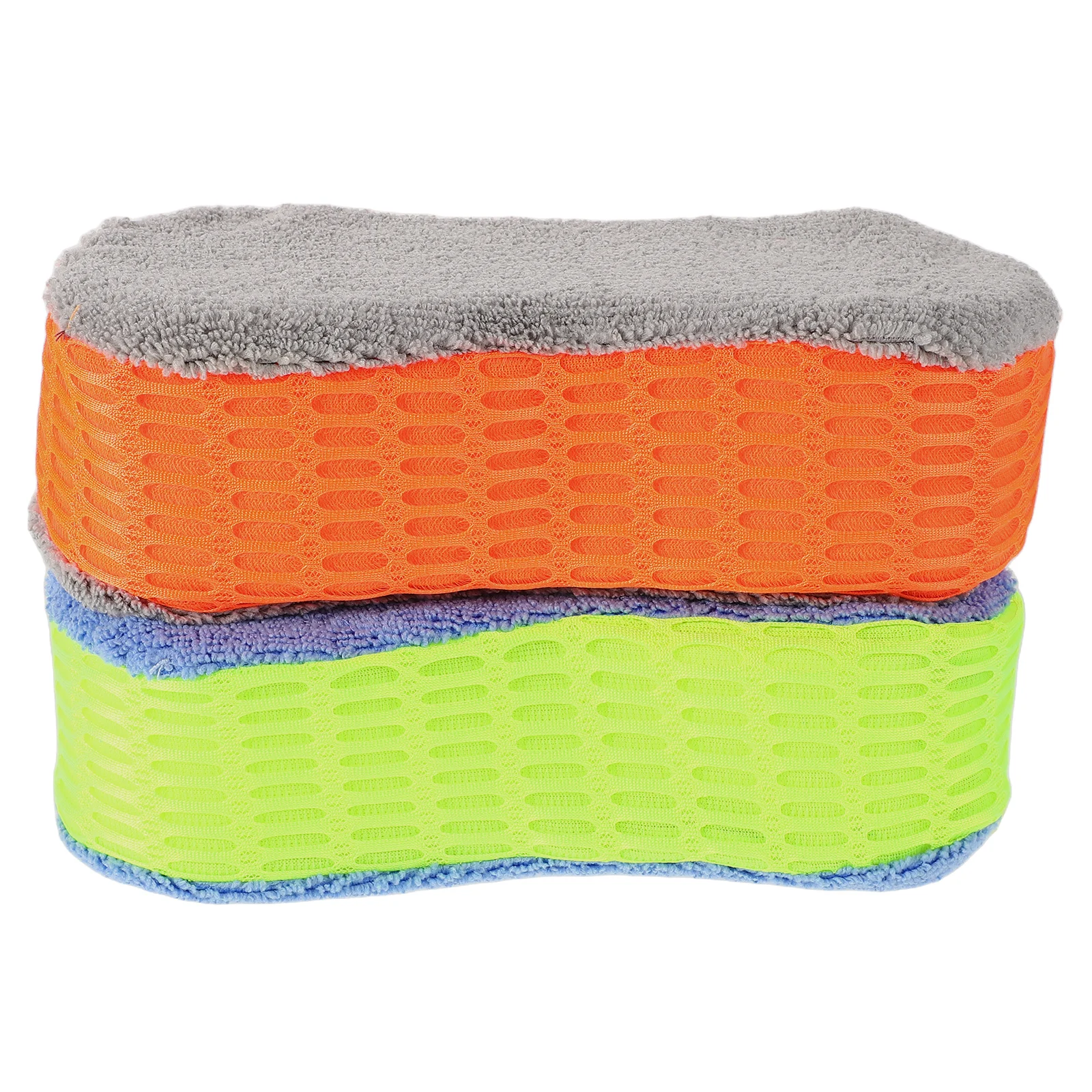 

2Pcs Wash Sponge High Density Water Absorbing Dual Side Cleaning Sponges for Car Cleaning Exterior Household Use Car Sponges