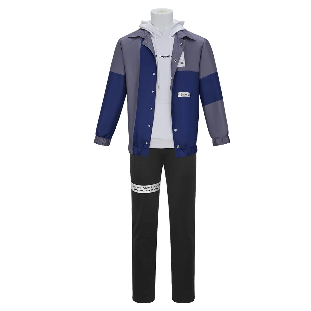 سومينو تاكومي كوسبلاي المائة الخط-أكاديمية الدفاع الأخير زي هوديي سترة السراويل موحدة الهالوين الرجال النساء بدلة غير رسمية #5