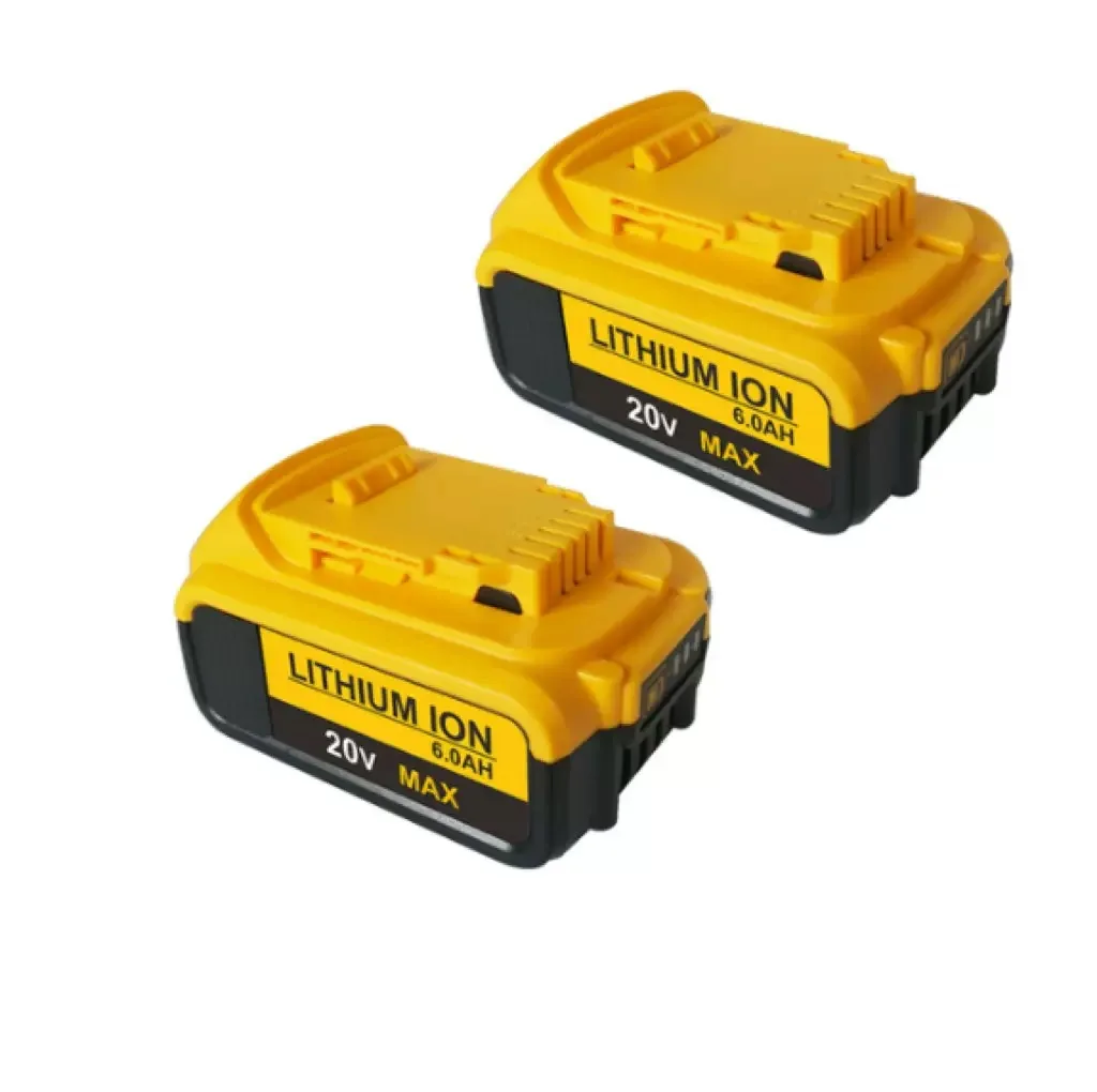 For Dewei Tool Battery 20V 6000mAh DCB184 DCB181 DCB182 DCB200 DCB201