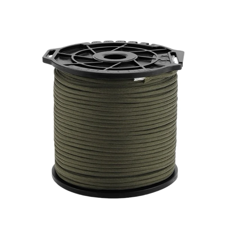 650 lb Paracord 100 m 9 Core 4mm Militaire Tactische Parachute Spool Tent Touw Lanyard voor Outdoor Survival Camping DIY Armband