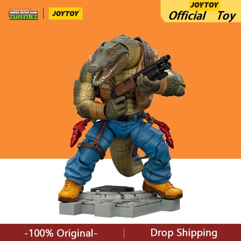

[Предзаказ] JOYTOY 1/18 Фигурка TMNT-Leatherhead Черепашки-ниндзя Аниме-игрушка