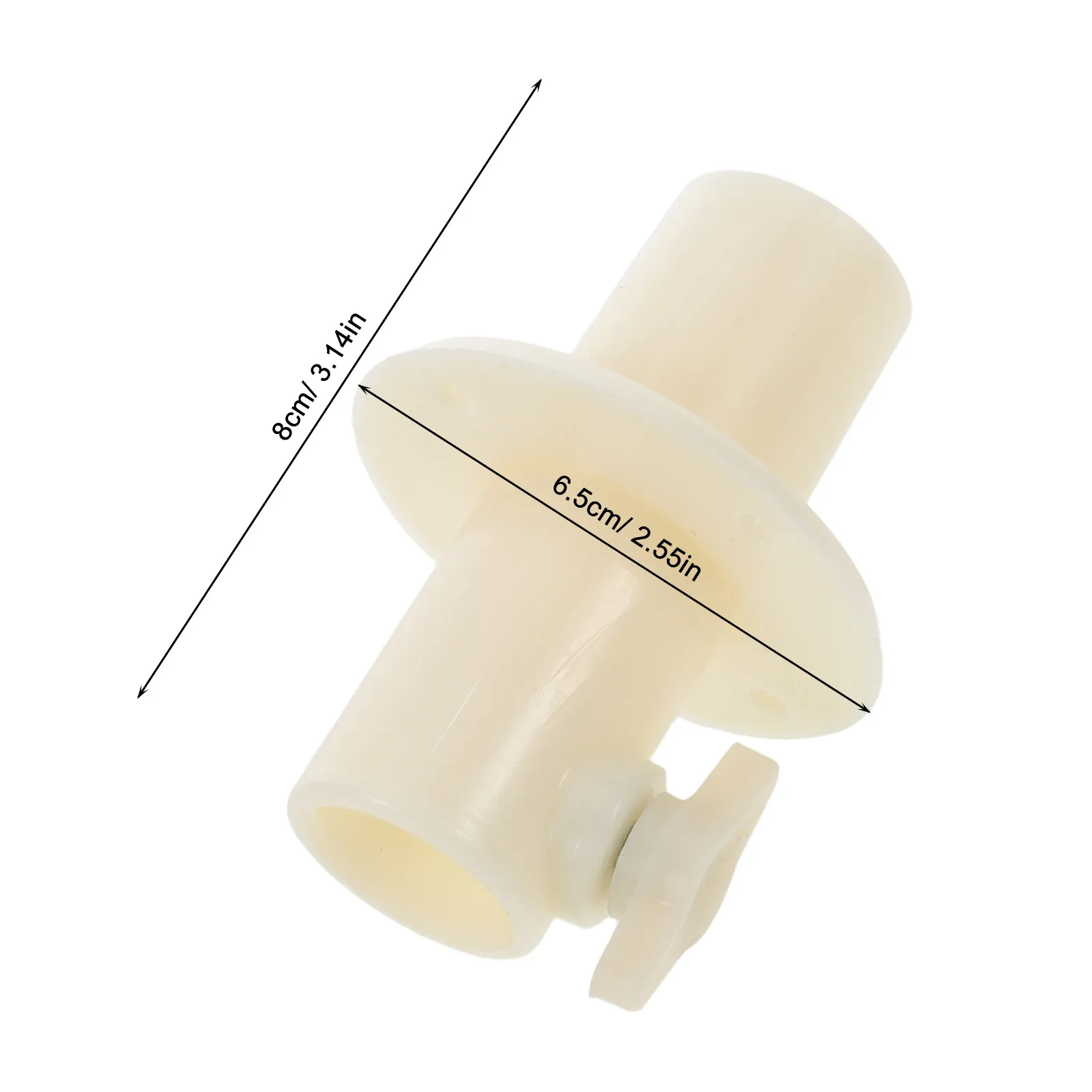 2Pcs Mannequin Base Tube Holder Stable Half Body Torso Display Stand Adjustable Plastic Mounting Support Fits 22Mm Diameter