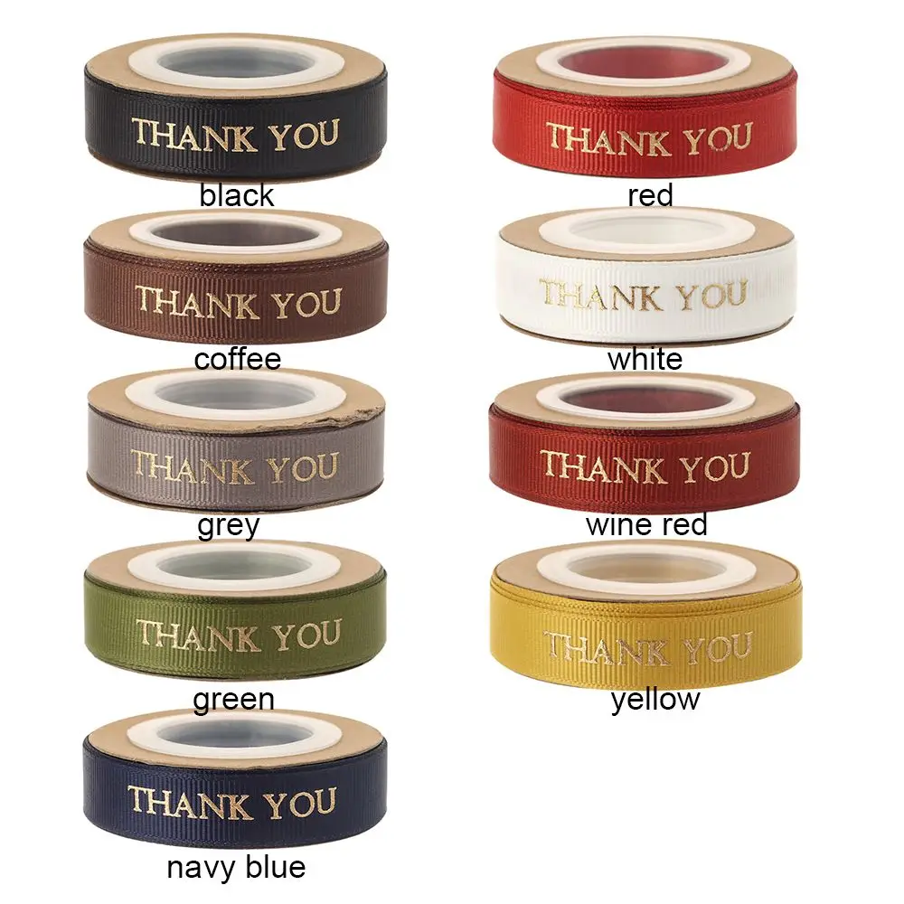 Satin Flower Packaging Organza Ribbon Cake Decorative Gift Gift DIY Gift Decoration Thank You Ribbon Satin Ribbon