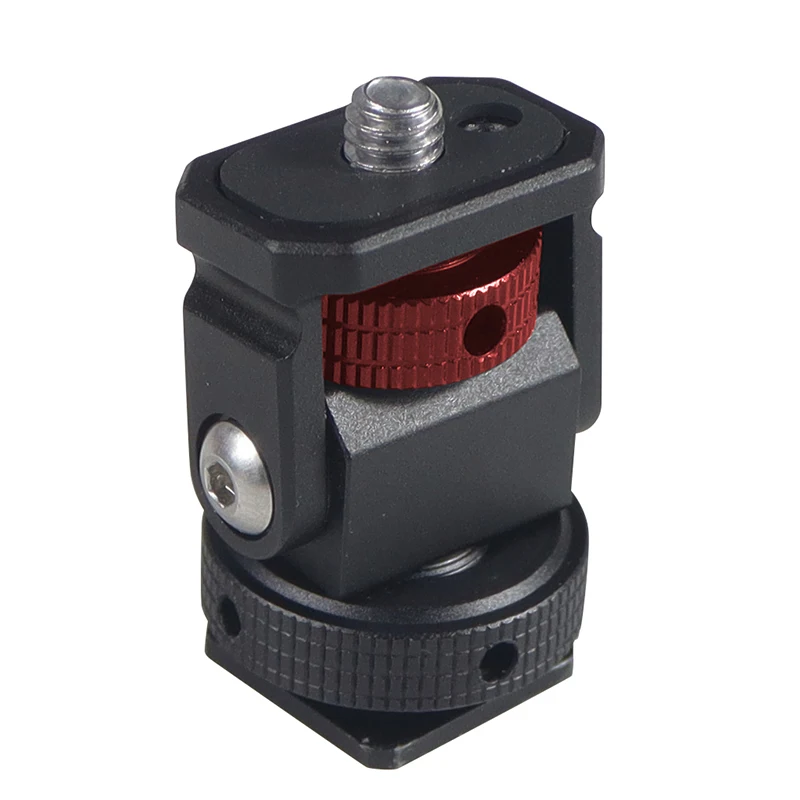 Monitorständerhalter, EVF-Halterung mit Kaltschuh, 1/4 Zoll Schraube, ARRI-Positionierungsstift, 3/8 Zoll Loch, für DSLR-Kamera, Feldblitzlichthalterung – Detail 14