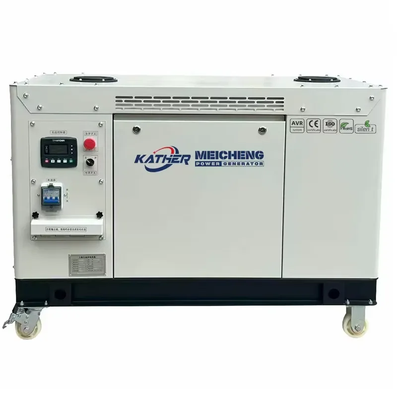 1/3 Phase 5/8/10/15/20/25kva Multi Fuel Propane Biogas Generators Set Air Cooled Standby Power Generadores De
