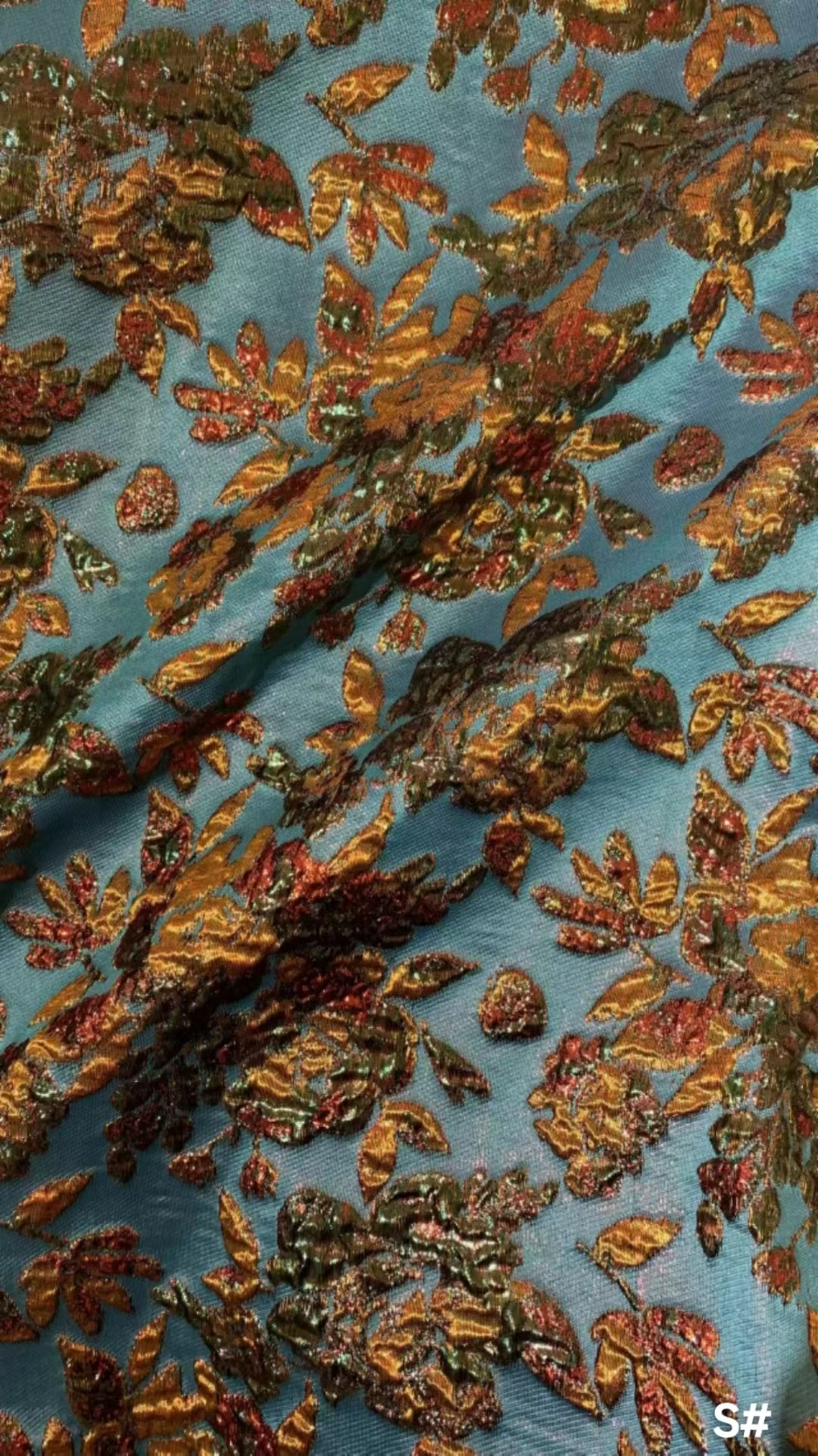 2025 gorąca sprzedaż tkanina żakardowa specjalna moda dostosowana DIY suknia ślubna dla nowożeńców kolorowa tkanina