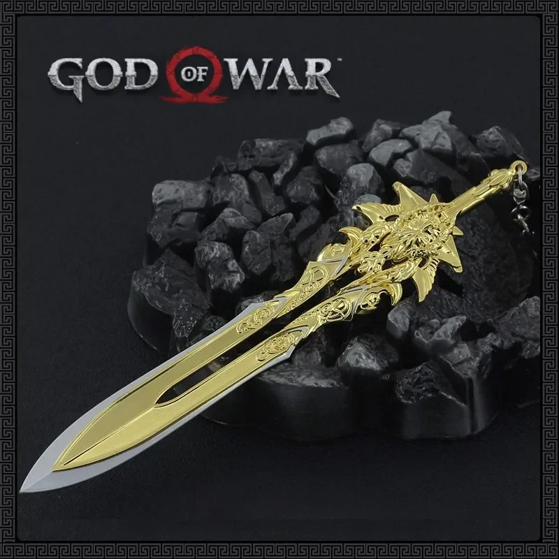 God Of War WeaponBlade ของ Olympus ใบมีด Chaos Zeus Kratos เกมพวงกุญแจ Katana ดาบจริง Samurai อาวุธเด็กของเล่น