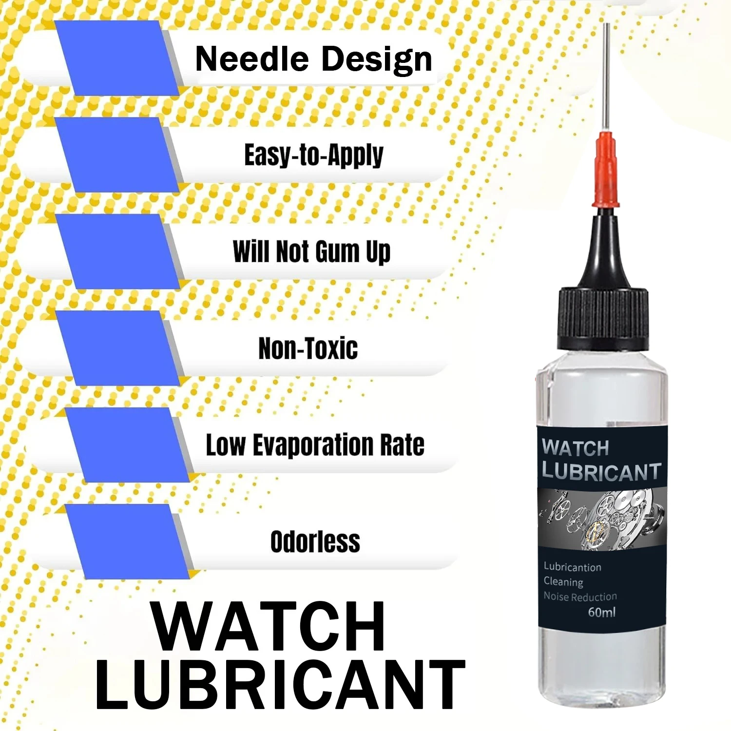 Watch Lubricant Clock Watch Lubricant Oil Mechanical Watch Movement Oil Gears Smooth Anti-Rust Operation image 2