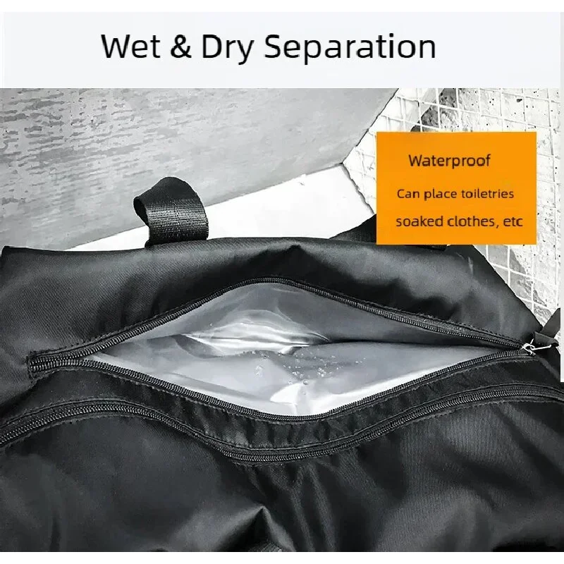 Tote Bag Oxford Handbag Large Capacity Autumn Winter Versatile Simple Style Travel Men Women