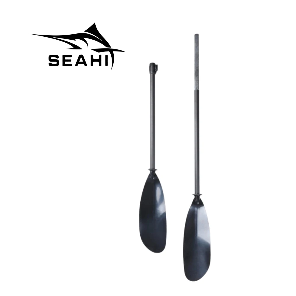 ABS Double Oars 2-Section Light Canoe Oars Inflatable Vertical Surfboard Oars Glass Fiber Double Oar Shaft Canoe Accessories