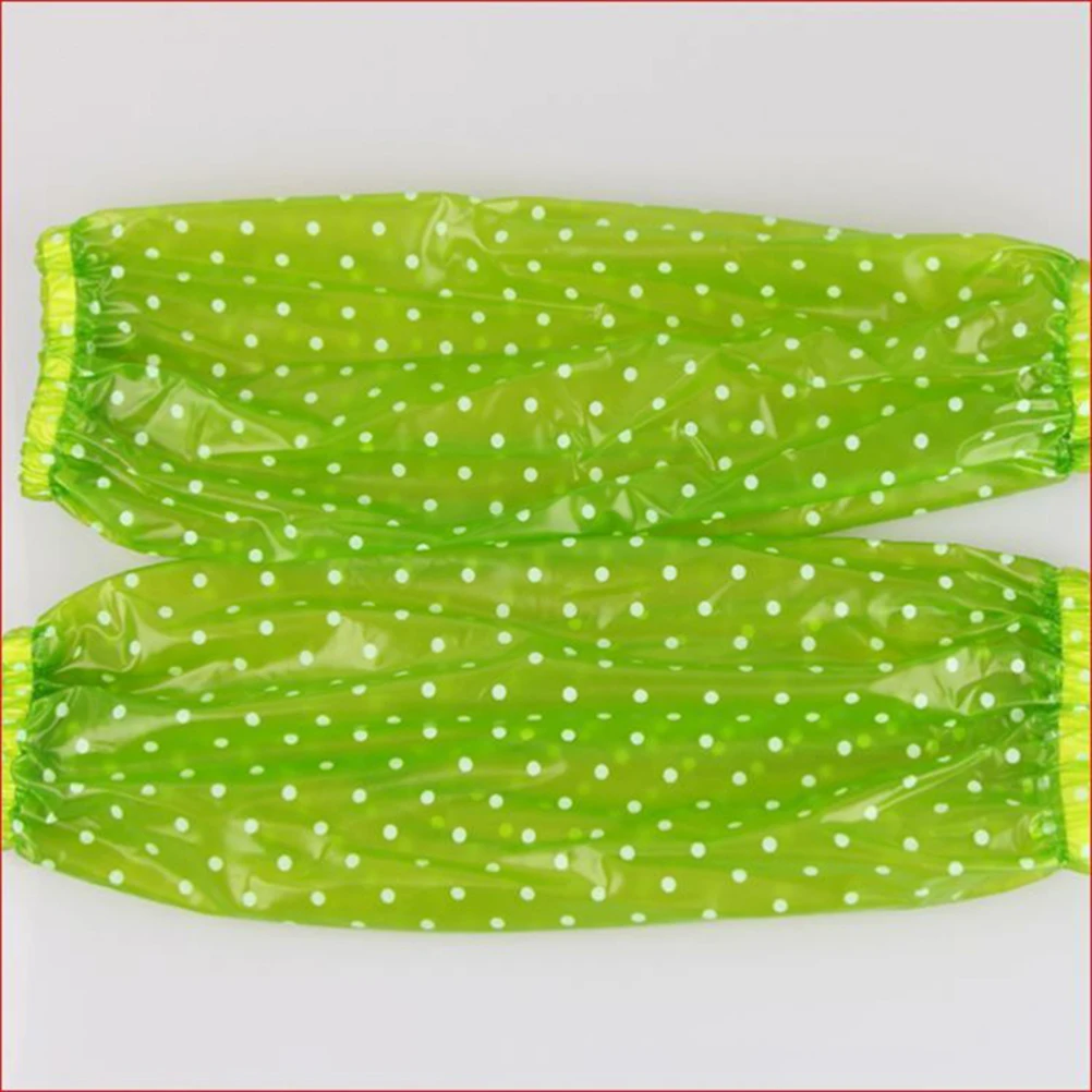 

5Pairs Reusable PVC Waterproof Oversleeve Durable Oilproof Transparent Sleeve Cover for Home Office Oversleeve