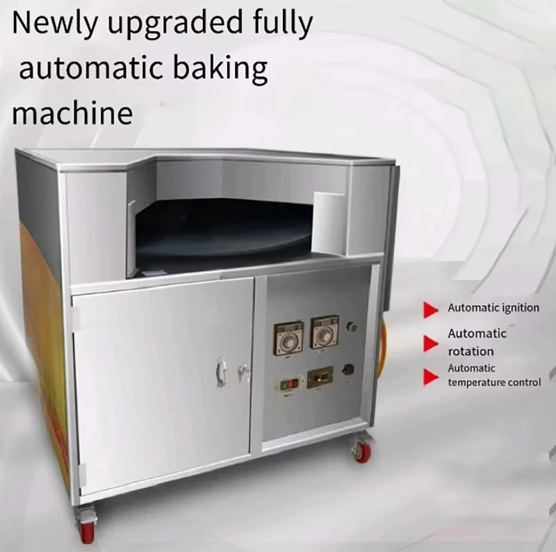 Commercial Full Automatic Gas Type Chapati Pancake Baking Machine Chapati Oven Machine
