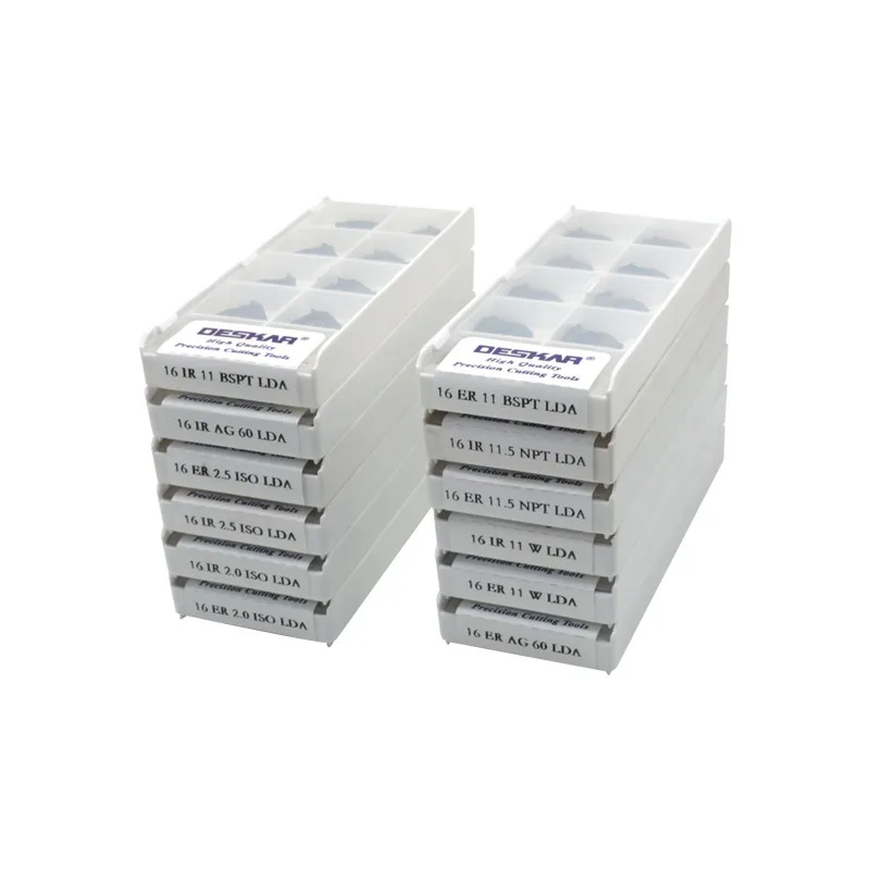DESKAR threading insert / 16 ir ER1.0 ISO/ISO/ISO/ISO / 3.0 2.5 2.0 1.5 ISO LDA