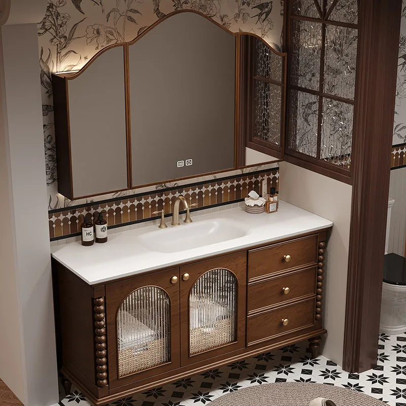 Over Mirror Bathroom Cabinet Organizer Skincare Makeup Gadgets Storage Small Cupboard Toilet Dressers Gabinete Salon Furniture