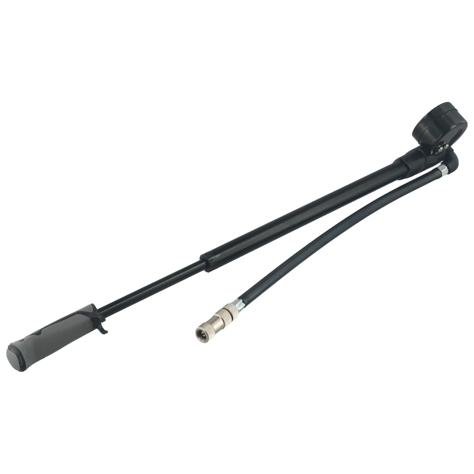 

Визуальный манометр, насос высокого давления для передней вилки велосипеда, корпус из алюминиевого сплава с удобным хранилищем с пряжкой F