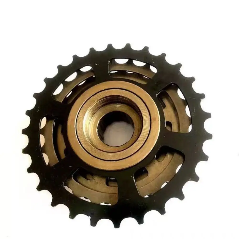 7 Speed Bike Freewheel 14T-28T Low Noise Freewheel Cassette Sprocket High-Carbon Steel Smooth Shifting Bicycle Freewheel