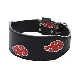 Animie Akatsuki Dawn Daybreak Cloud  Leather Weight Lifting Belt for Women & Men Functional Workout Belt Gym Belt