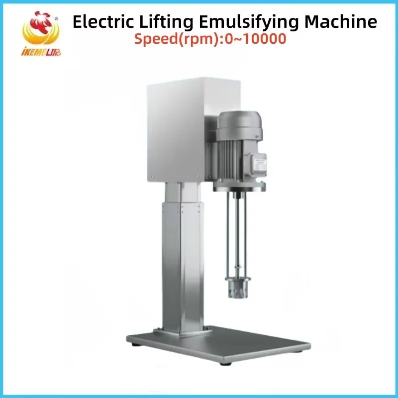 WEIAI Electric Lifting Emulsifying Machine Asphalt Inks Food Coatings Cosmetic High Shear Disapersing Emulsifying Homogenizer