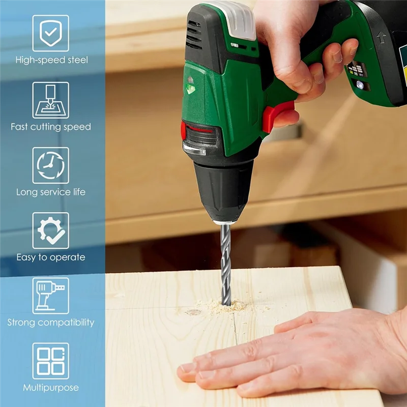 Set Of 8 Barrel Trimmer Kit High Speed Steel Pen Mill Trimmer With 3/4Inch Cutting Head Woodworking  Tool