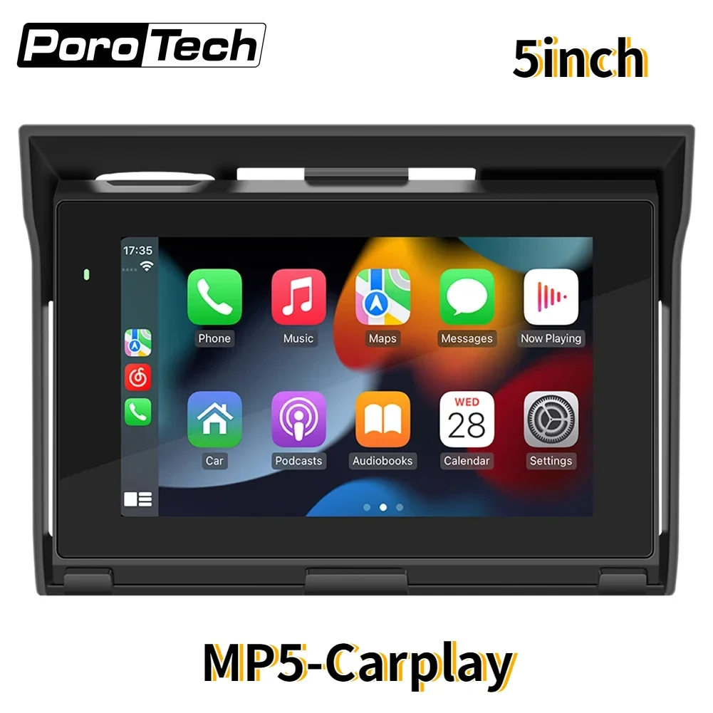 

5inch MP5 Player with Built-in Speaker and Carplay Navigation for Motorcycle and Car