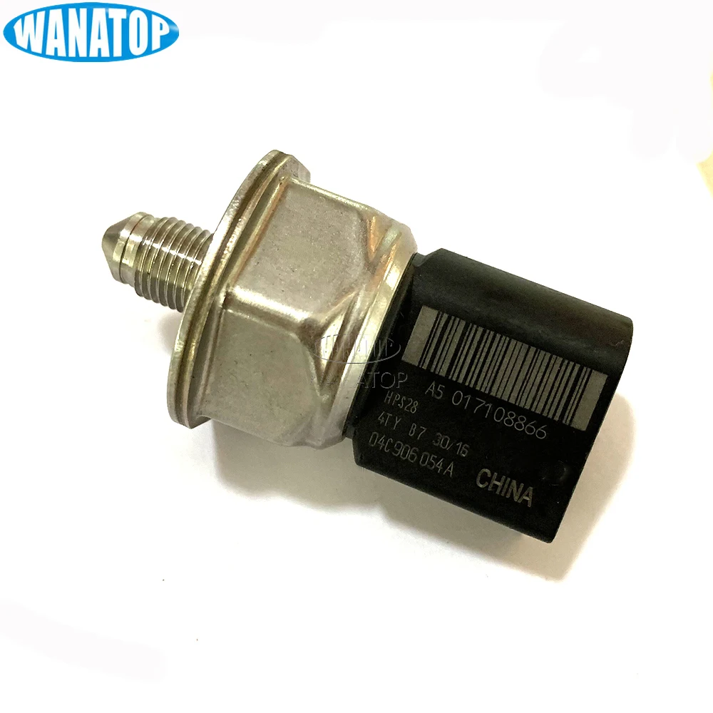 Fuel Pressure Sensor 04C906054A 06K906051 06J906051F 85PP49-02A For Audi A4 A5 Q5 Q7 R8 Tiguan Sharan Scirocco Jetta Skoda Seat