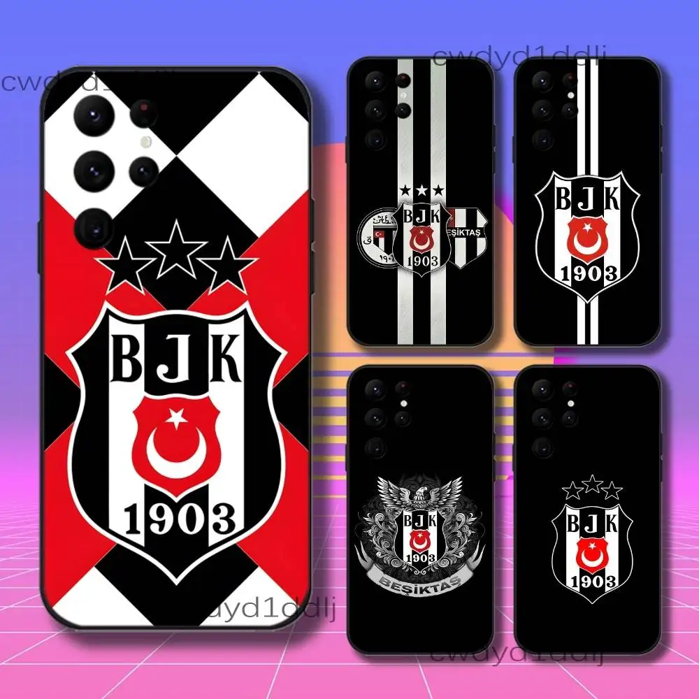 

Fashion Turkey B-Besiktas BJK Phone Case For Samsung S10,S21,FE,S21 ,S26,S25,S24,S23,Ultra,S9,S22,Plus Black Shockproof TPU