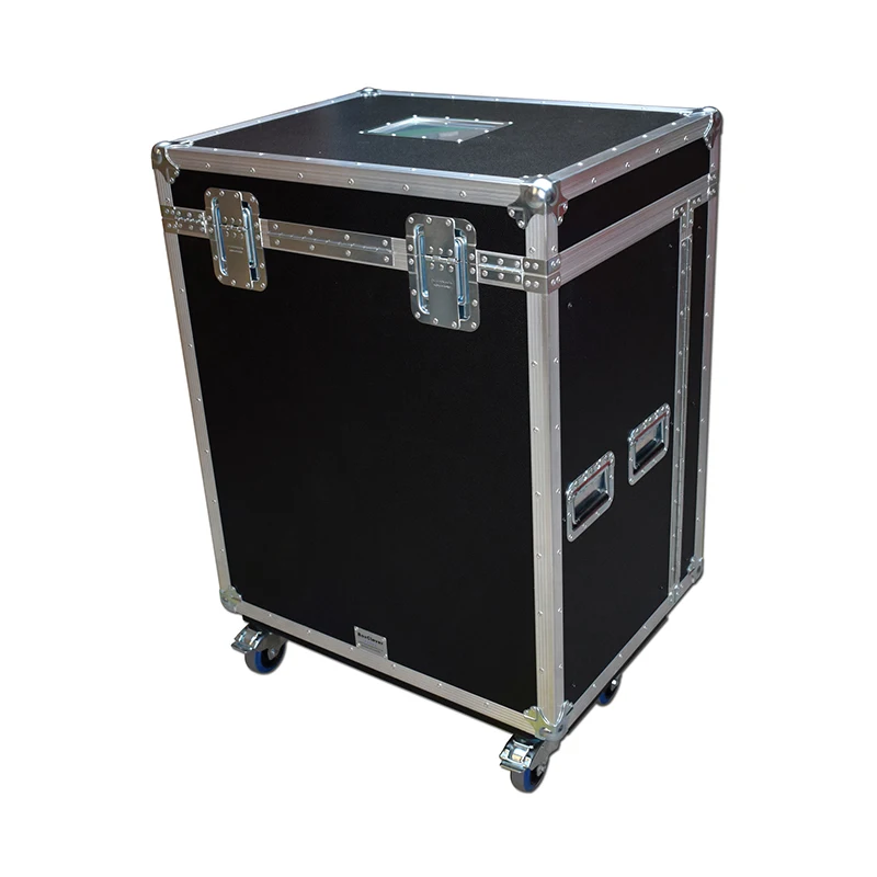 5 Drawers Backline Tool Flight Case With 3u Rack Space And Power