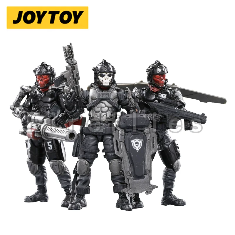 

1/18 экшн-фигурка JOYTOY (3 шт./компл.), скелет, сила грима, жнец, Коллекционная модель, игрушка, бесплатная доставка