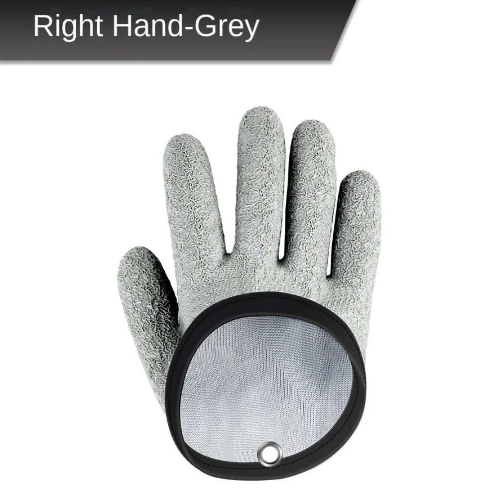 Waterdichte visvangende latexhandschoenen Slijtvaste multifunctionele anti-steek vishandschoenen links/rechts volledige vinger
