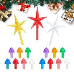Creative Hobbies Replacement Lights Bulbs for Ceramic Christmas Tree National Art Craft Medium Twist Light Ornaments Accessories