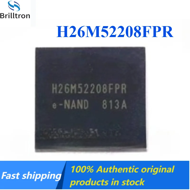 1-5pcs New EMMC Chip H26M52208FPR 16G Version 5.0 Brand New Original in Stock , Fast Shipping.