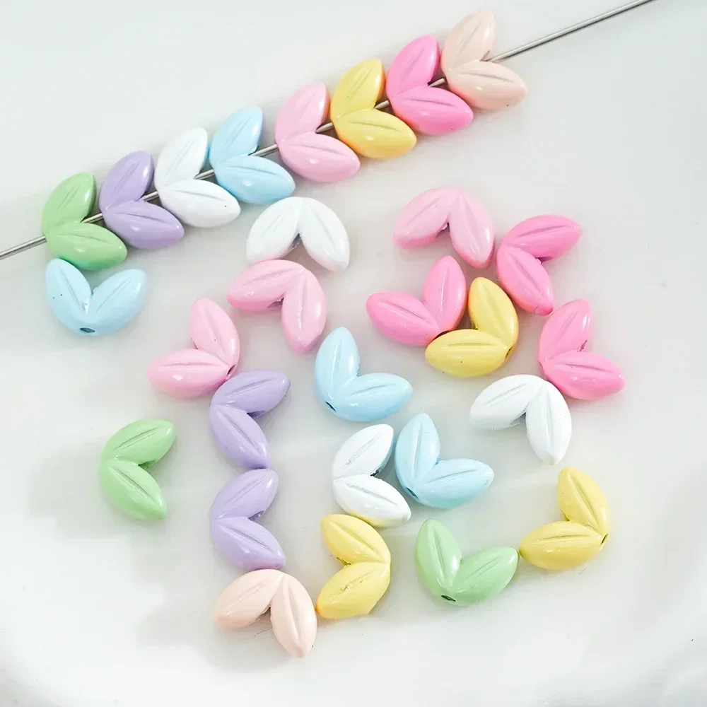 5pcs Metal Alloy  Candy Color  Beads Plated Spacer Bead For DIY Jewelry Making Phone Chain Accessories