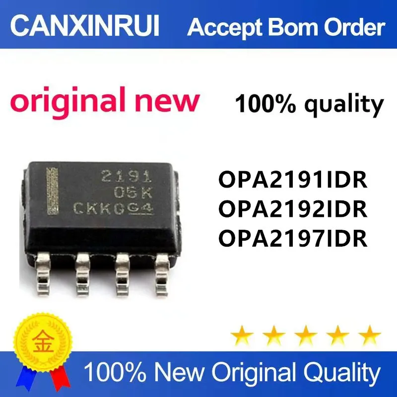 

Original New 100% quality OPA2191 OPA2191IDR 2191 OPA2192IDR 2191 OPA2197IDR 2197 SOP8 Integrated circuit IC chip