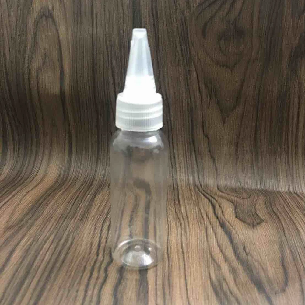 

12Pcs Tip Applicator Bottles Clear Plastic Squeeze Bottles Precise Liquid Dispensers 40ml Pet Rust Proof for Condiments