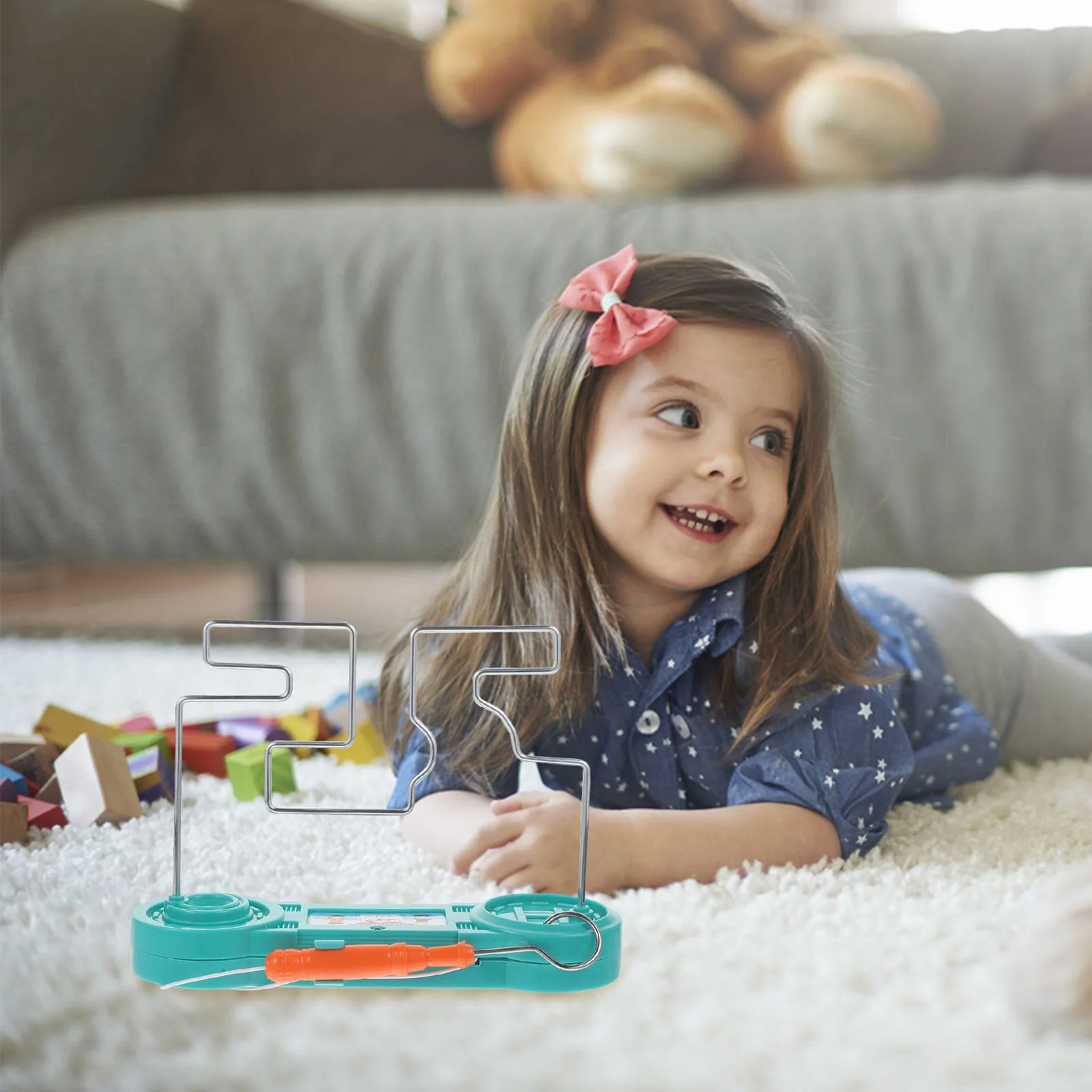 Maze Game Interesting Toy Touch 3d Electromagnetic Plaything Plastic Funny Education Children