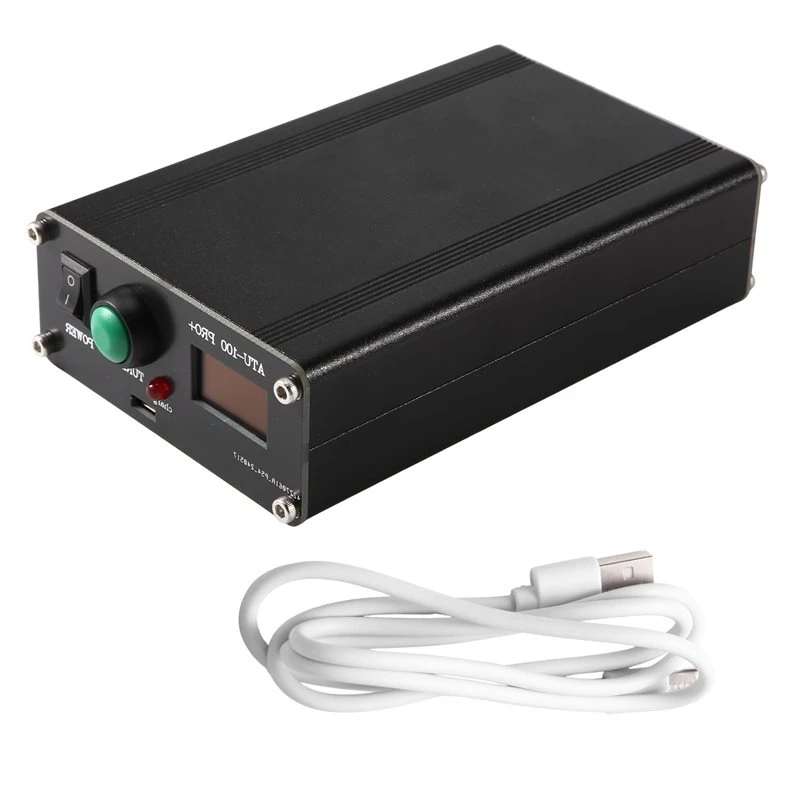 stable-performance-atu-100-pro-automatic-antenna-tuner-100w-18-50mhz-automatic-antenna-tuner-for-ham-radio-emergency