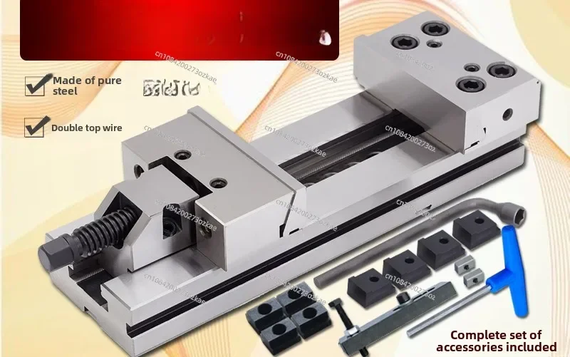 GT150A / B 6 Inch High Precision Manual Flat Vice Tool Maker Vise for CNC Grinding Milling Machine